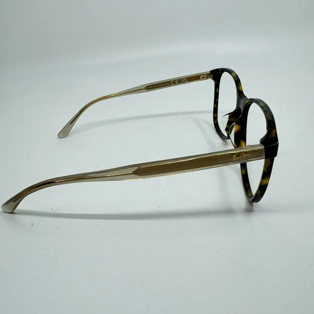 Maui‎ Jim Sunglasses Frames MJ821-10E ISOLA 58-17-145 Tortoise Full Rim H11649